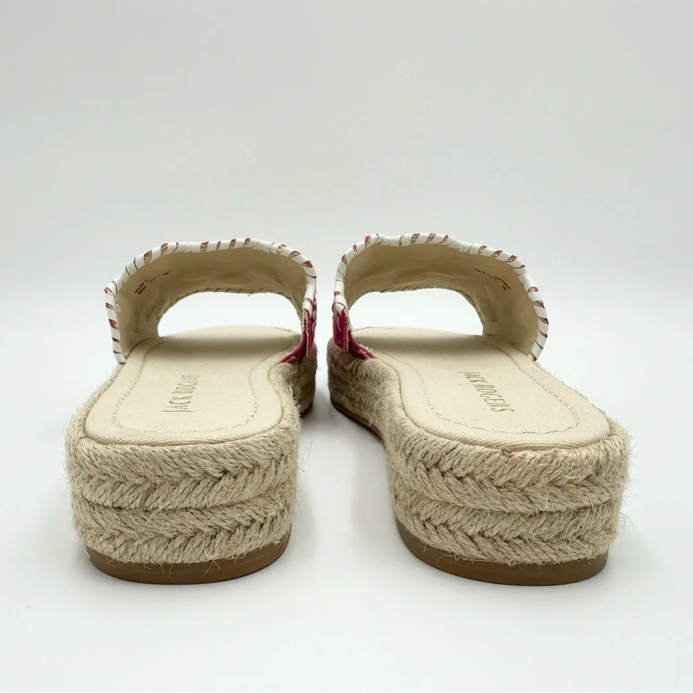 Jack Rogers Palmer Slide Espadrille Platform Sandals
